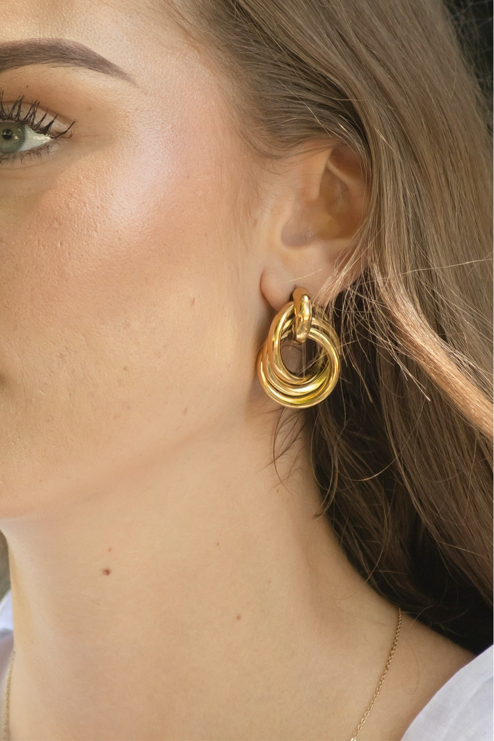 Boucles d’oreilles NŒUD