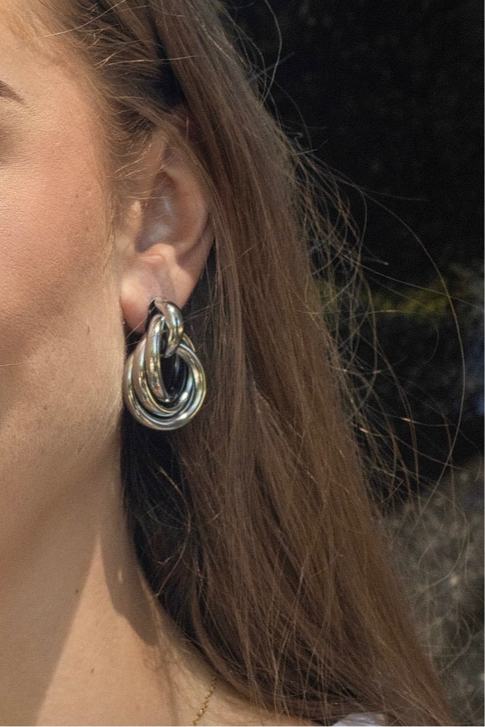 Boucles d’oreilles NŒUD