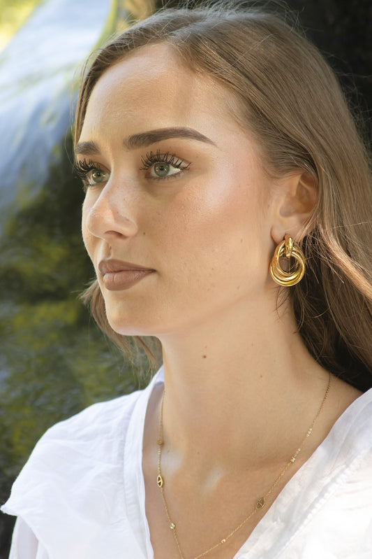 Boucles d’oreilles NŒUD