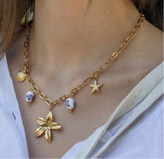 Collier breloque MIKONOS